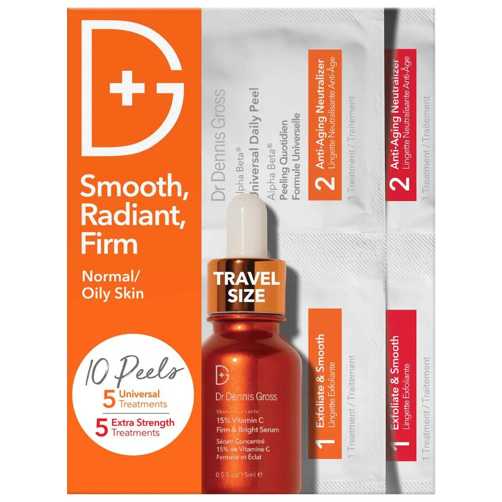 Dr Dennis Gross Smooth, Radiant, Firm Kit - Normal Oily Skin