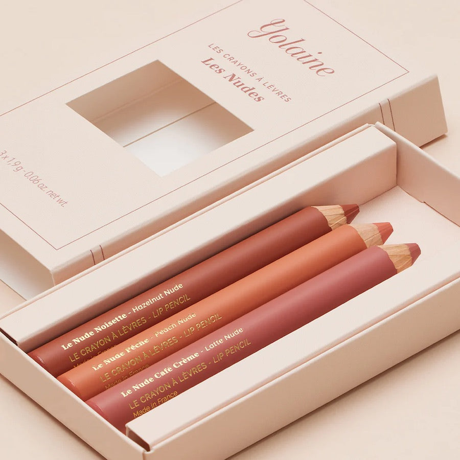 Yolaine Lip Pencils Palette - The Nudes