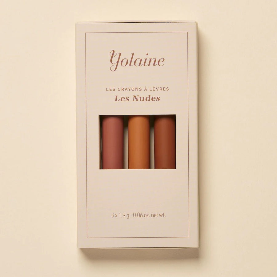Yolaine Lip Pencils Palette - The Nudes