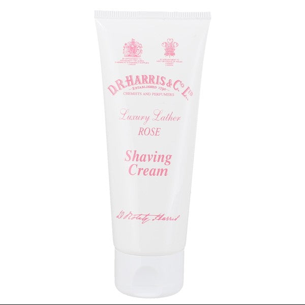 D R Harris Rose Shaving Cream Tube