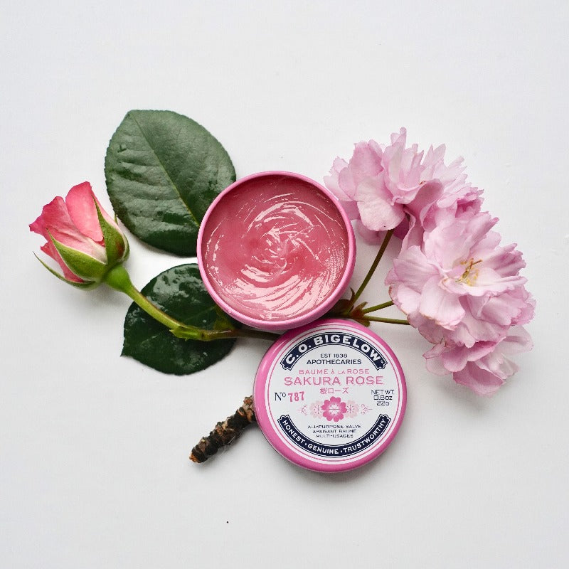 C.O. Bigelow Sakura Rose Salve Balm Tin