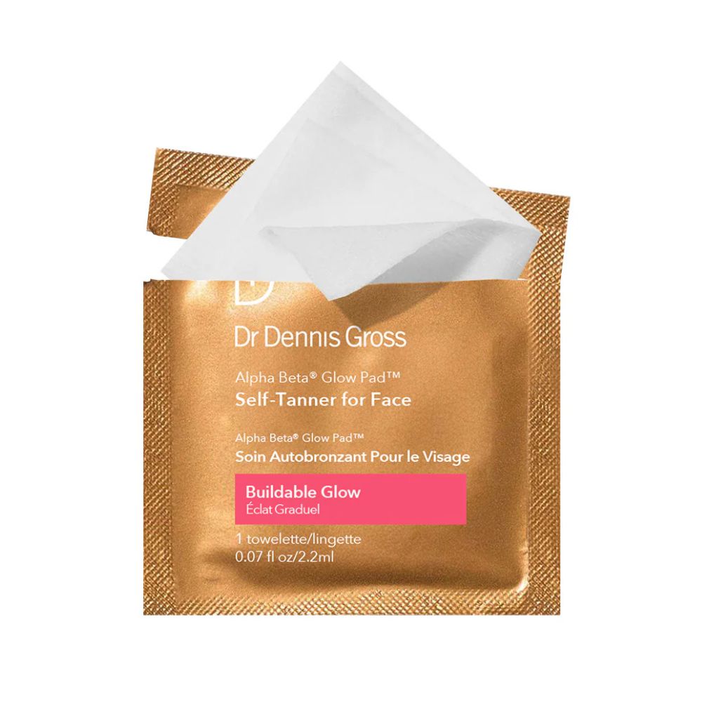 Dr. Dennis Gross Alpha Beta Glow Pad Self-Tanner for Face