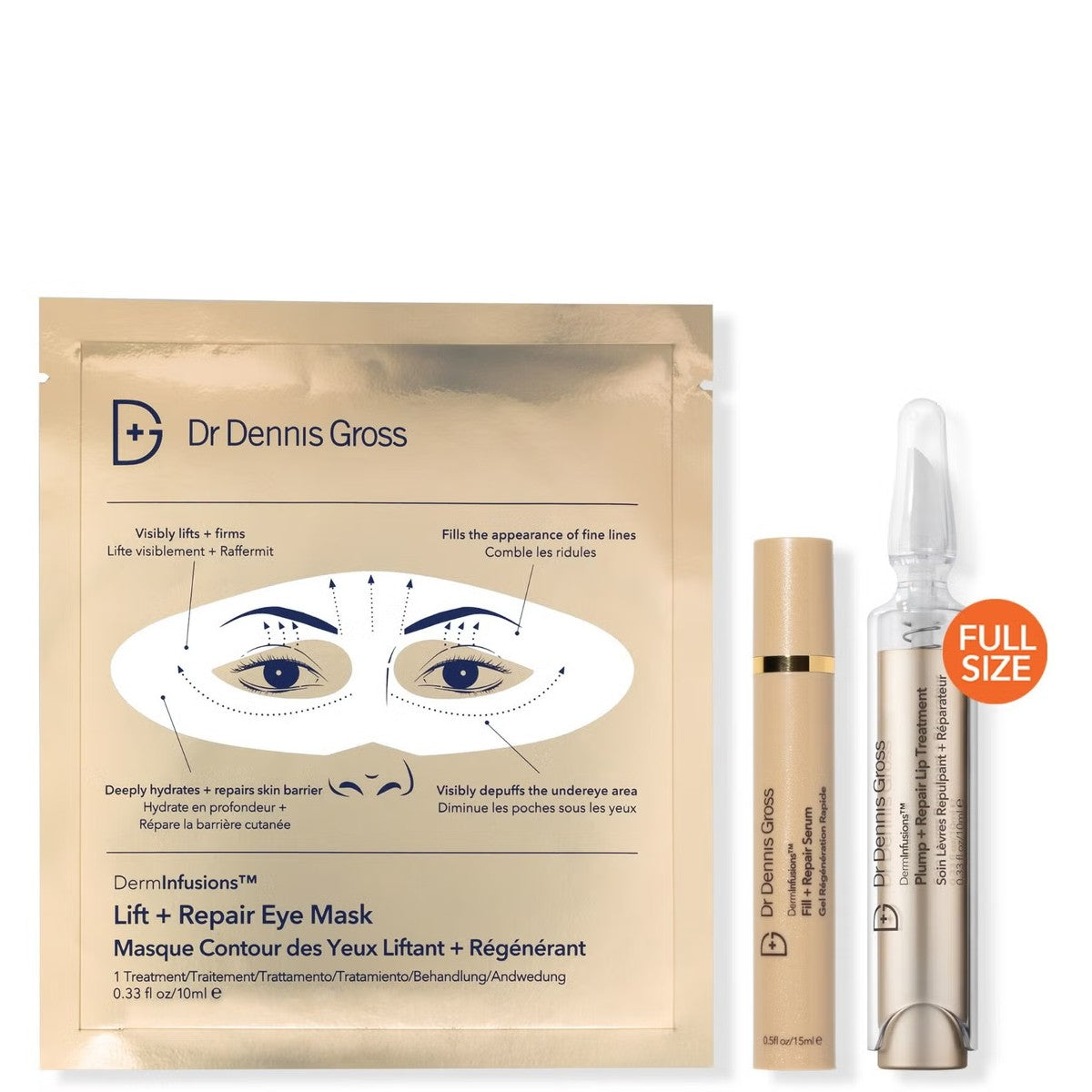 Dr. Dennis Gross DermInfusions Plump, Fill & Repair Kit