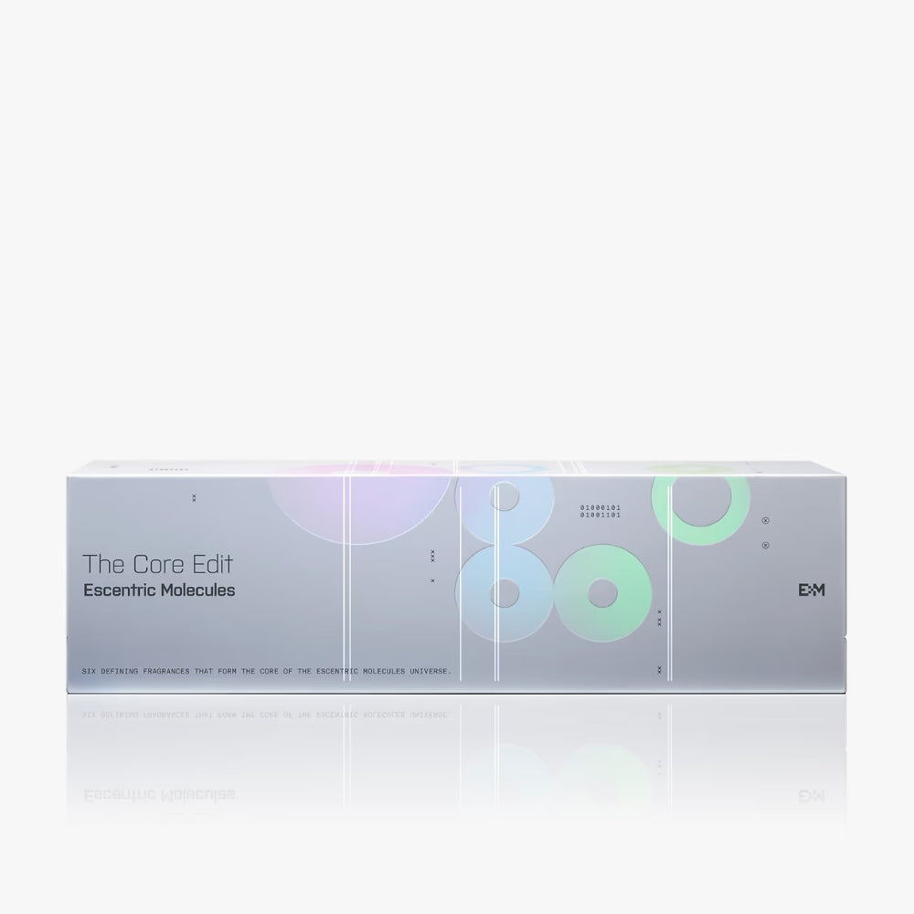 Escentric Molecules The Core Edit Gift Set - front of box