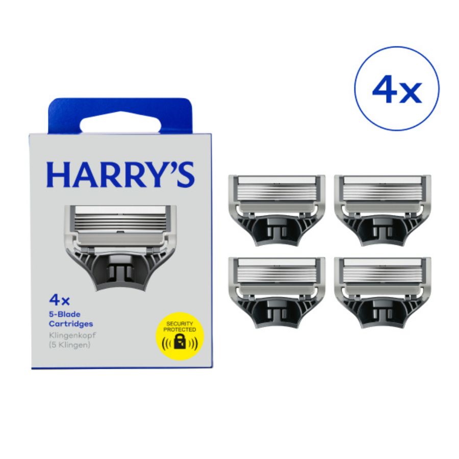 Harry's Razor Cartridges | 4 Pack