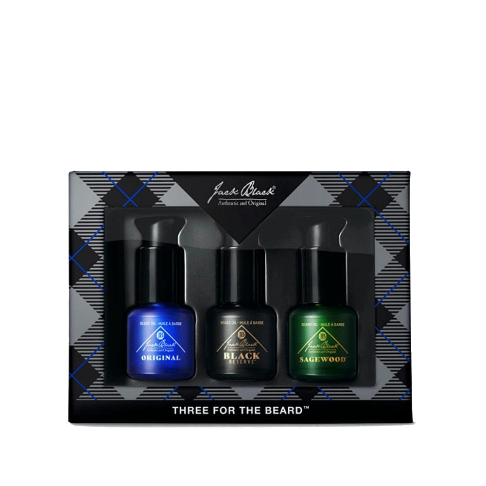 Jack Black Three for the Beard Gift Set