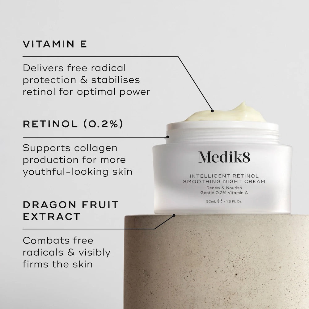 Medik8 Intelligent Retinol Smoothing Night Cream