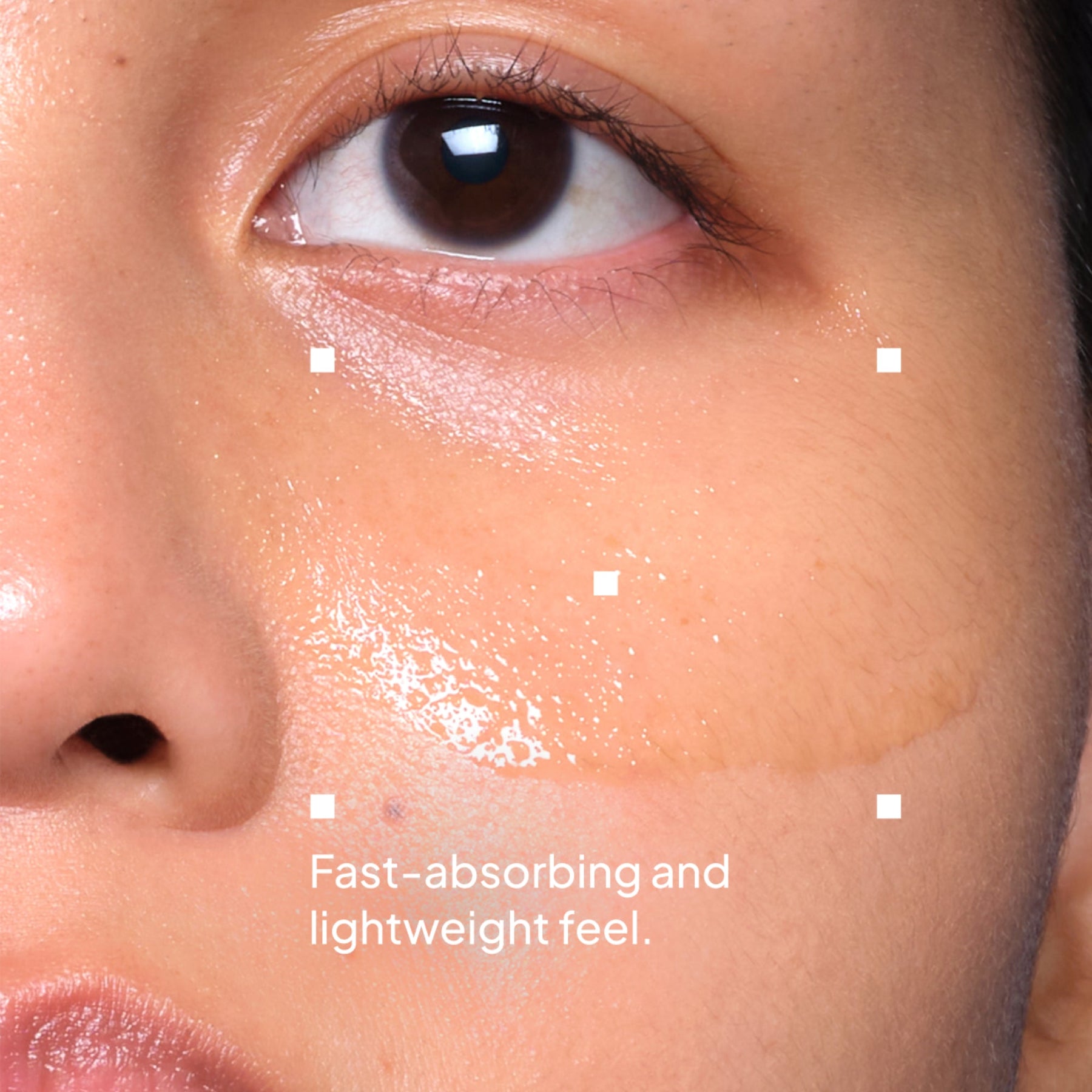 NIOD Fractionated Eye Contour Concentrate skin swatch