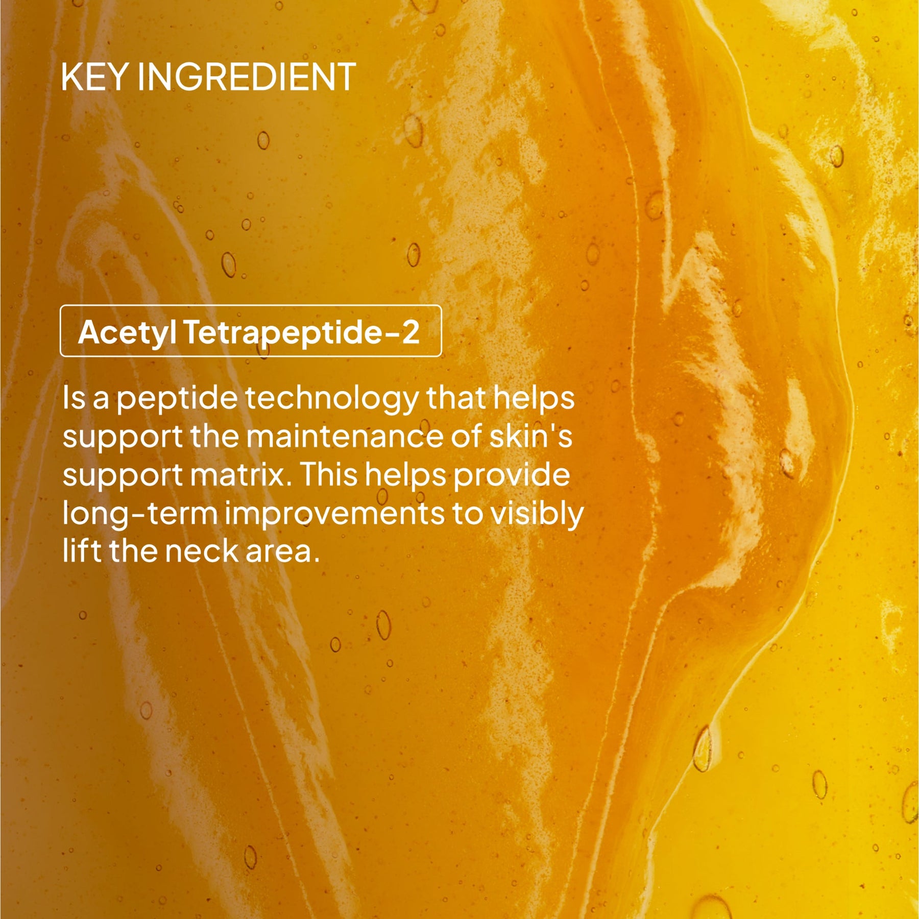 NIOD Neck Elasticity Catalyst ingredients