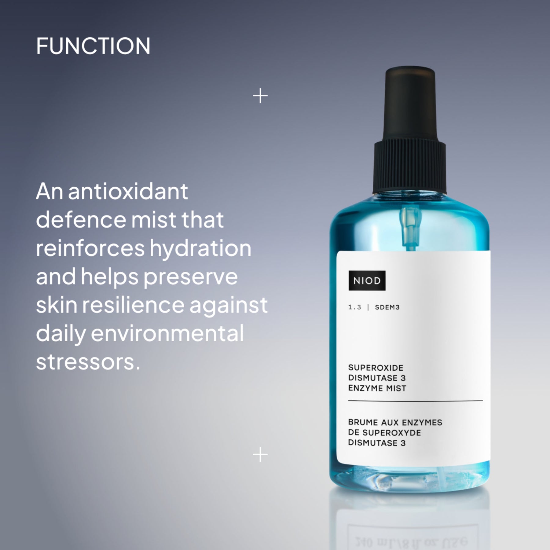 NIOD Superoxide Dismutase Saccharide Mist SDSM2 - what it does