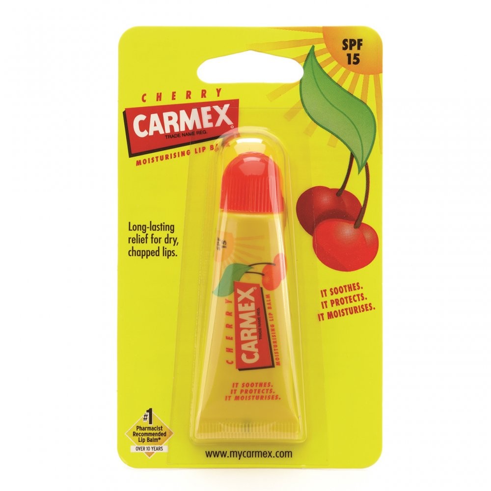 Carmex Cherry Flavoured Lip Balm Tube