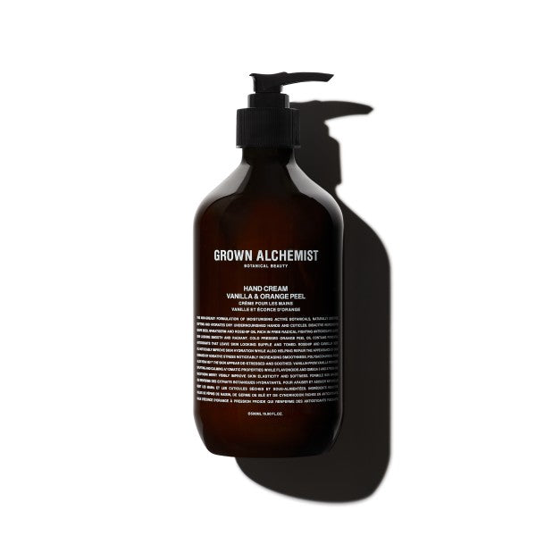 Grown Alchemist Hand Cream - Vanilla, Orange Peel | 500ml