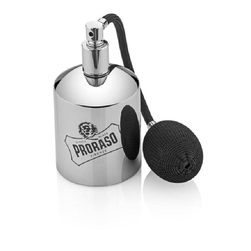 Proraso Chrome and Black Spray Bottle for Cologne