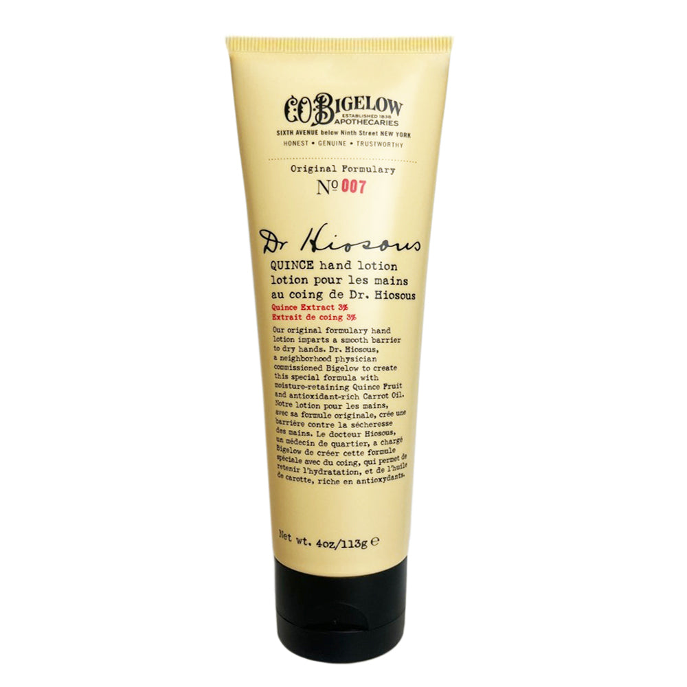 C.O. Bigelow Dr. Hiosous Quince Hand Lotion