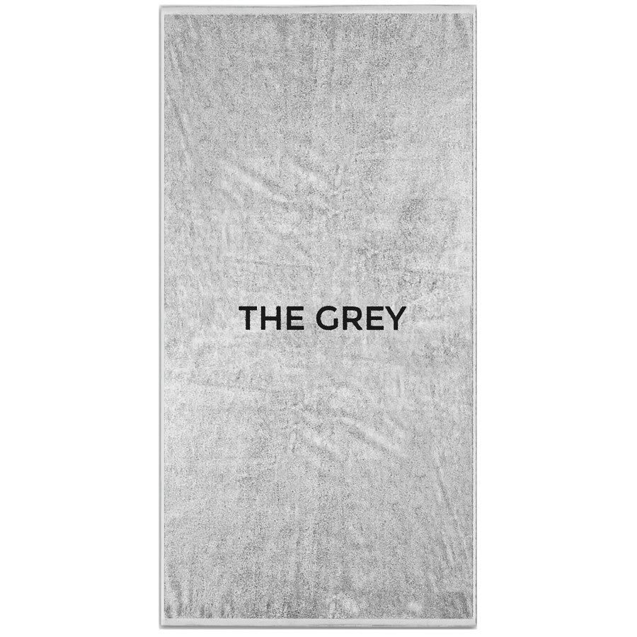 The Grey Large Beach Towel