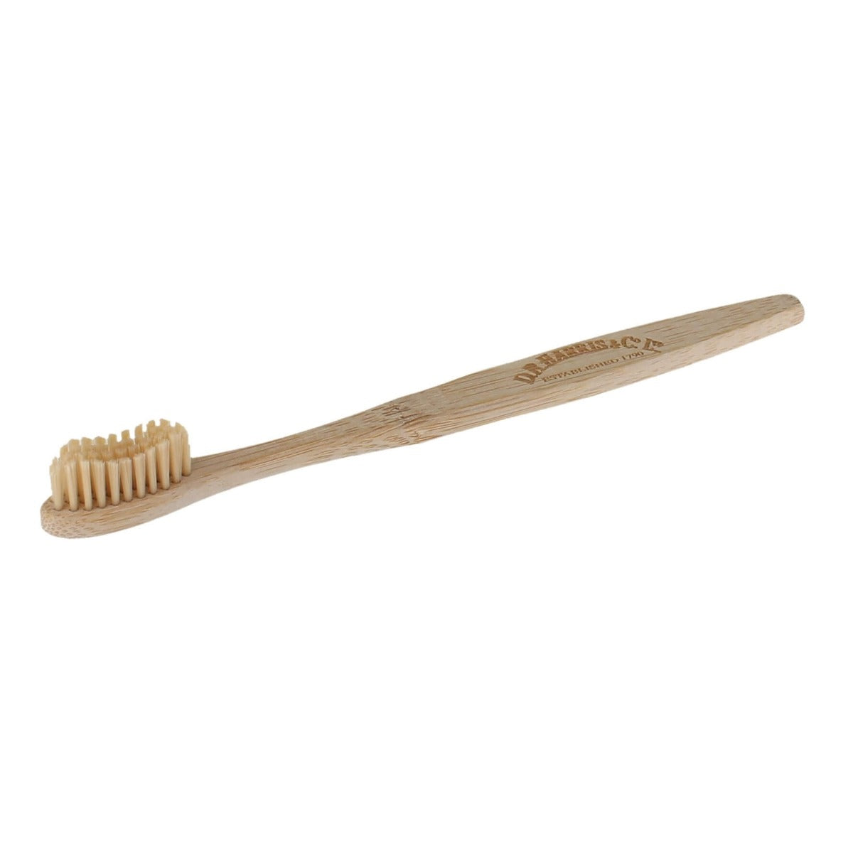D R Harris Biodegradable Bamboo Toothbrush - Natural Colour Bristles