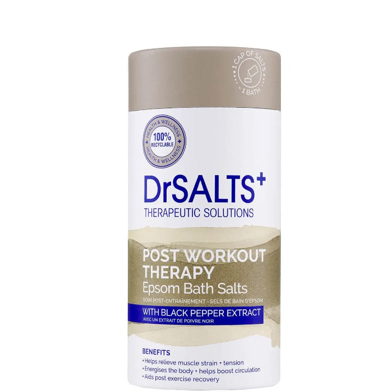 Dr Salts+ Post Workout Therapy Epsom Bath Salts | 750g