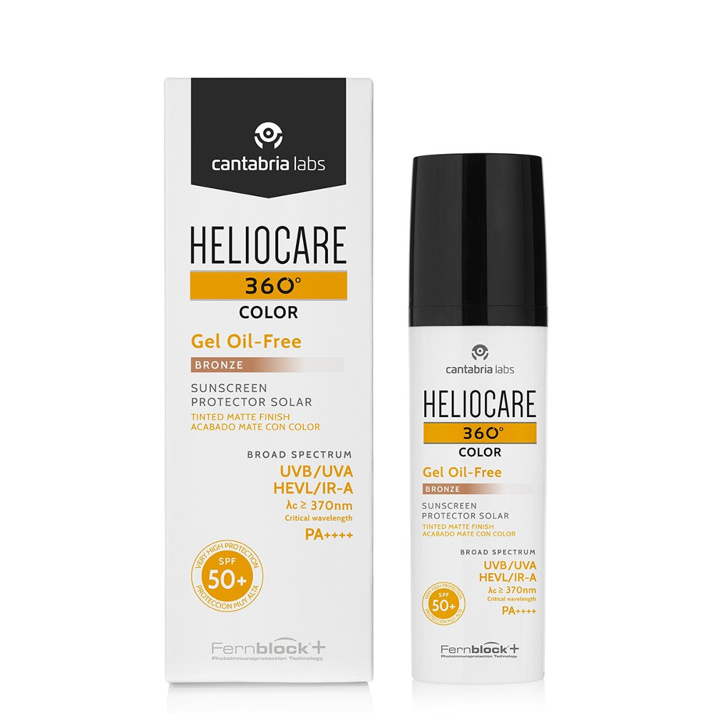 Heliocare 360 Colour Oil-Free Dry Touch Gel - Bronze