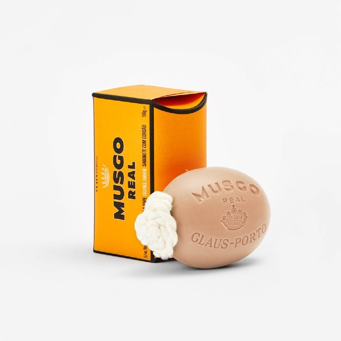 Musgo Real Orange Amber Soap on a Rope