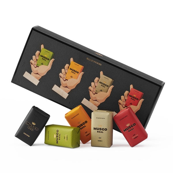 Musgo Real Hands Up Mini Soap Gift Set