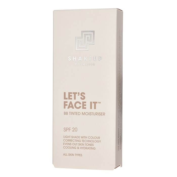 Shakeup Cosmetics Let's Face It - BB Tinted Moisturiser - Light Shade - Carton