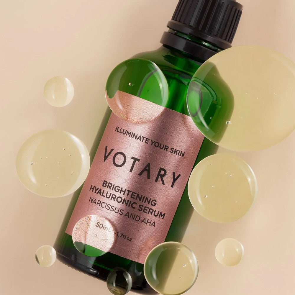 VOTARY Brightening Hyaluronic Serum with Narcisuss and AHA